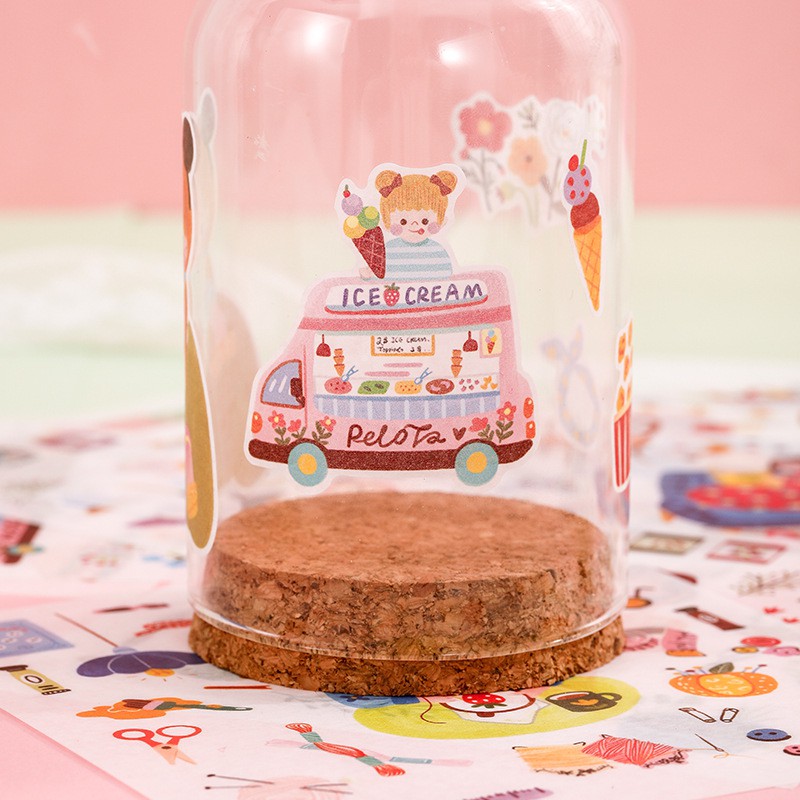 Hình dán trang trí Sticker Zaomo Living Stick kích thước 120x160mm