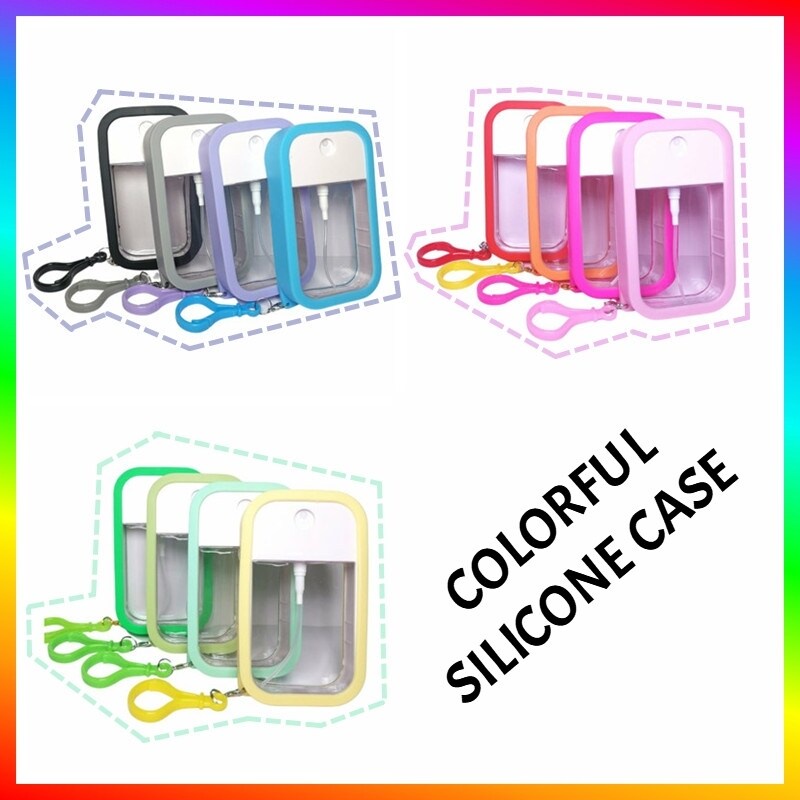 Chai Xịt Đựng Nước Dưỡng Ẩm Bằng Silicone 38Ml Tiện Dụng Khi Đi Du Lịch