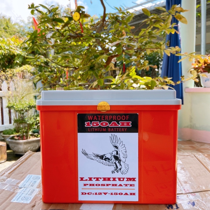 Bình ắc quy Pin lithium - 150a chống nước