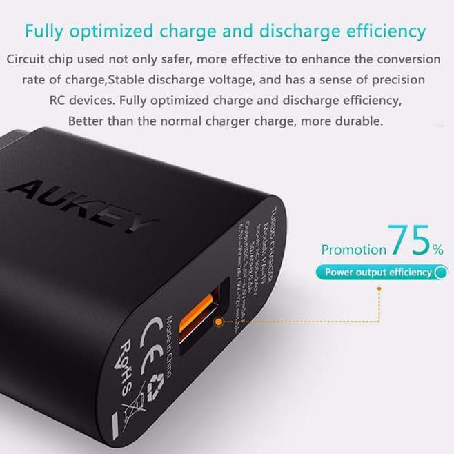 Cáp Sạc Nhanh 6hhm Aukey Pa-t9 3.0 6u8u