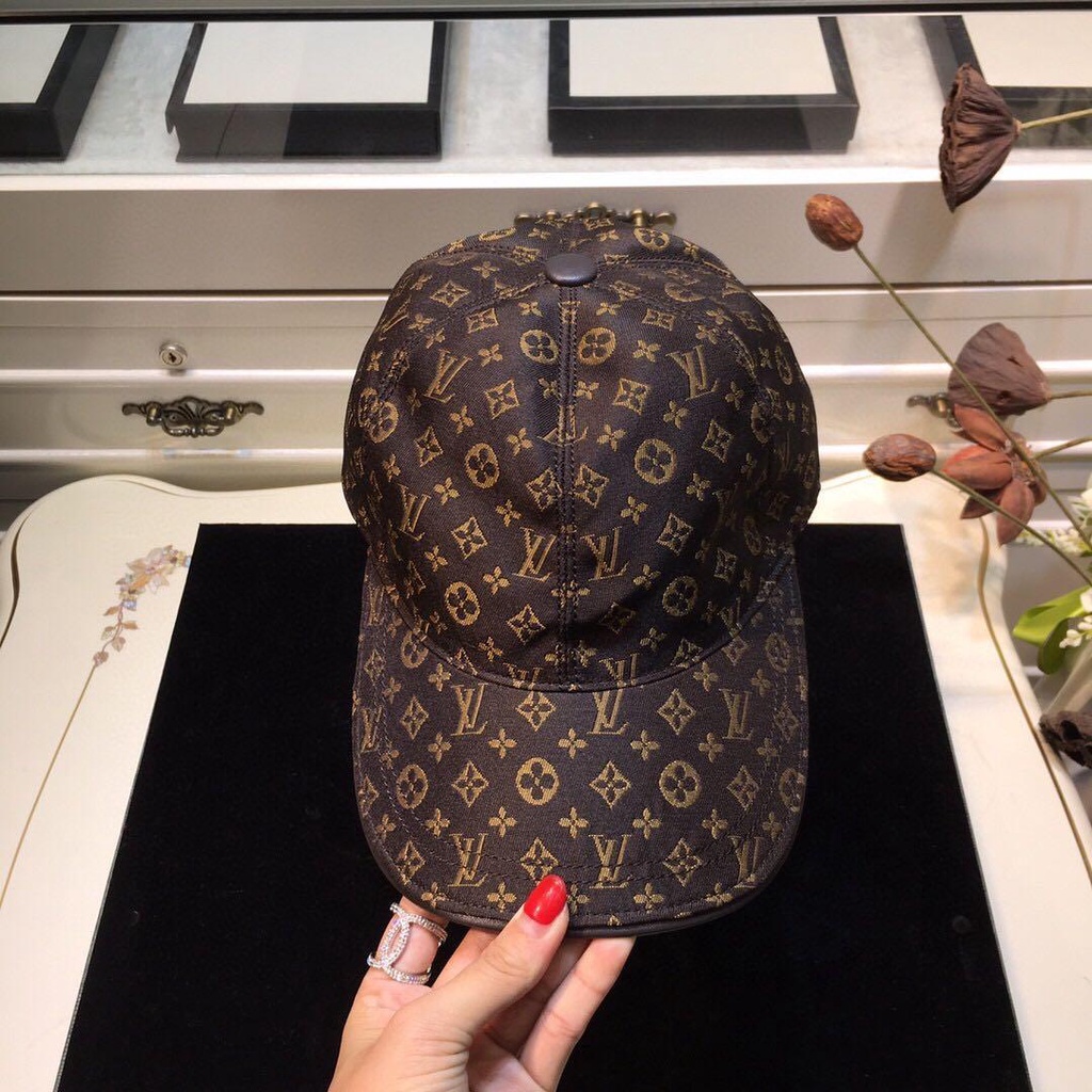 Mũ Lưỡi Trai Thể Thao Họa Tiết Lv Cá Tính Cho Nam Nữ