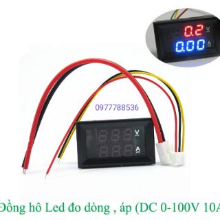 Đồng hồ đo điện áp dc 100v - 10A