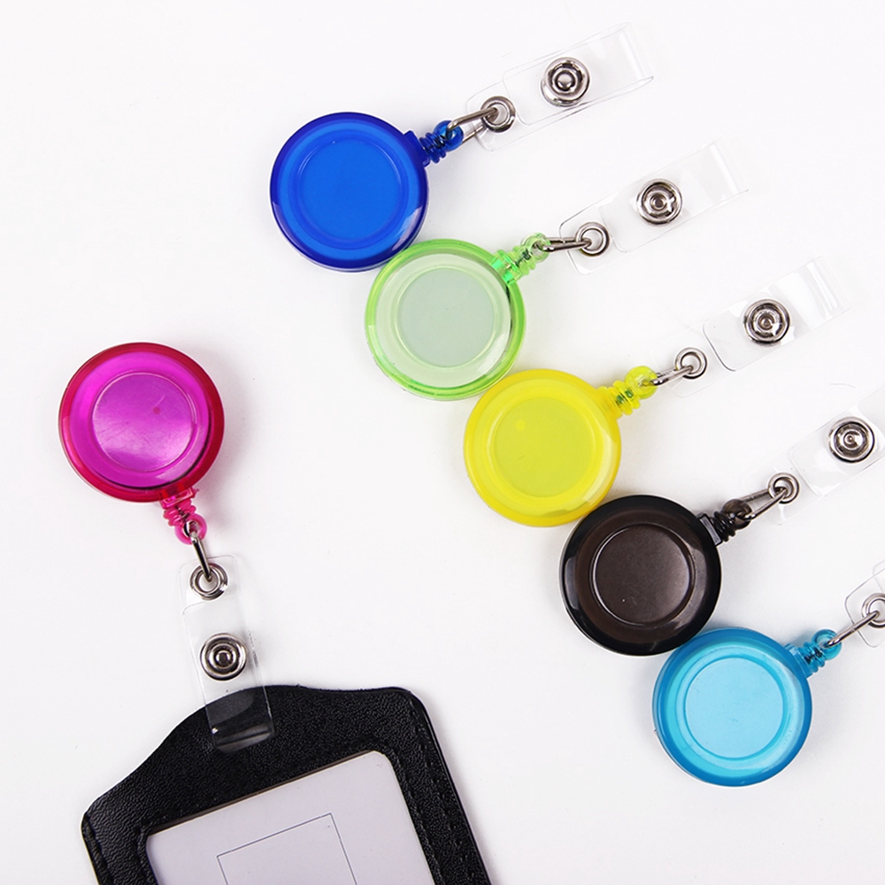 Bộ 5/10 miếng tròn gắn thẻ tên có thể kéo dài thiết kế đơn giản tiện lợi