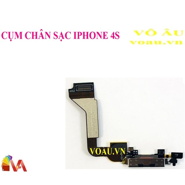 CỤM CHÂN SẠC IPHONE 4S [CỤM CHÂN SẠC ZIN]