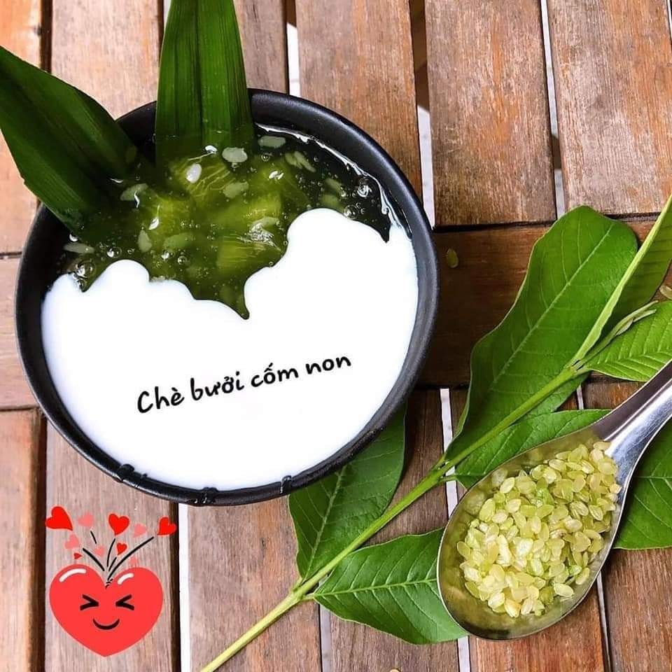 Set Chè Bưởi Cốm Non Tú Lệ Nấu 5-7 Chén - Tặng Kèm Công Thức Độc Quyền Kinh Doanh Cực Ngon (bepmehuong)