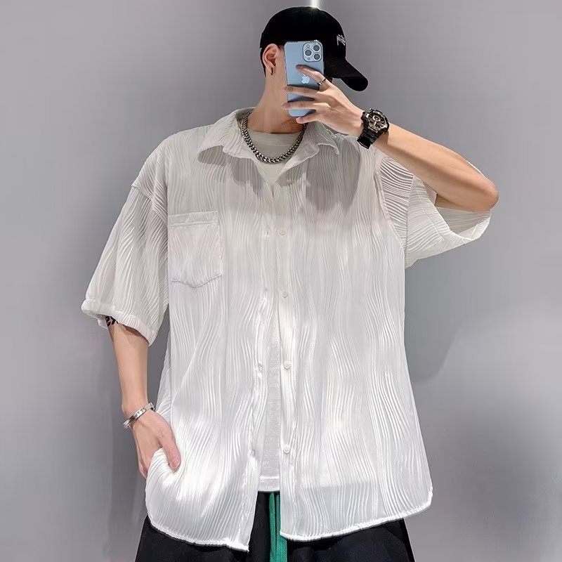 Áo Thun Nam Tay Ngắn Họa Tiết Sọc Ngang Thời Trang Hàn Quốc Cho Nữ Bigsize Áo Sơ Mi Nam Simple Unisex áo phông form rộng