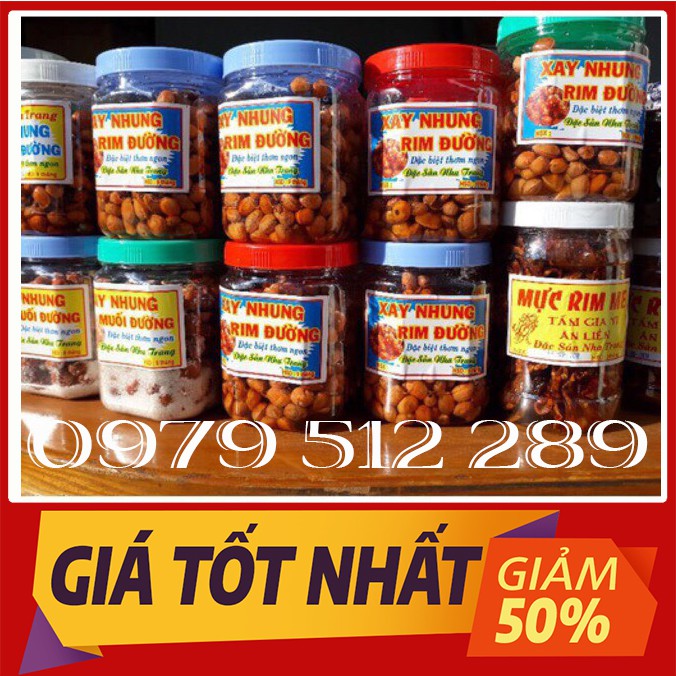 [Mã 267FMCGSALE giảm 8% đơn 500K] 300gram Xay nhung (Say nhung) rim đường nha trang chua chua ngọt ngọt