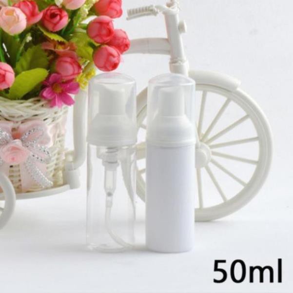 [TOP GIÁ RẺ] Chai xịt giọt tạo bọt đựng sữa rửa mặt 30ml/50ml/100ml/150ml