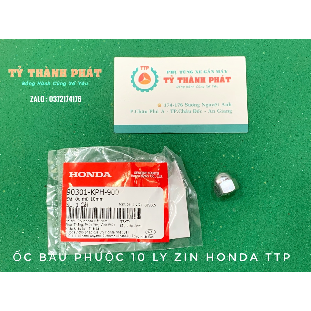 Ốc Bầu phuộc 10 ly zin