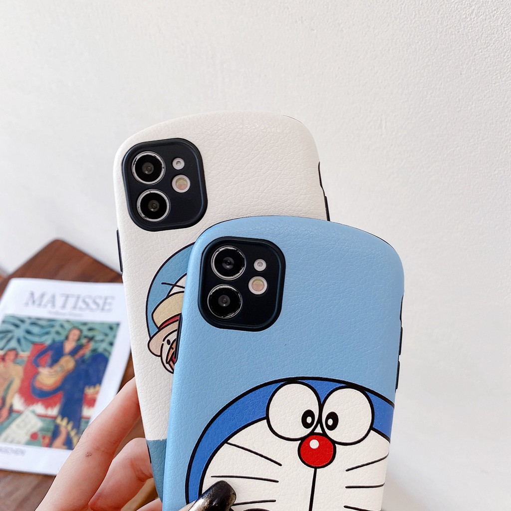 Ốp điện thoại in hình Doraemon cho iPhone 7 7plus 8 8 plus xr x/xs xs max 11 11 pro 11 promax 12