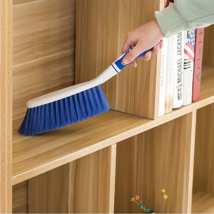 Bàn chải vệ sinh cán dài Đỏ, Bàn Chải Giường Quét Bụi Ghế Sofa Nhỏ Gọn Tiện Lợi