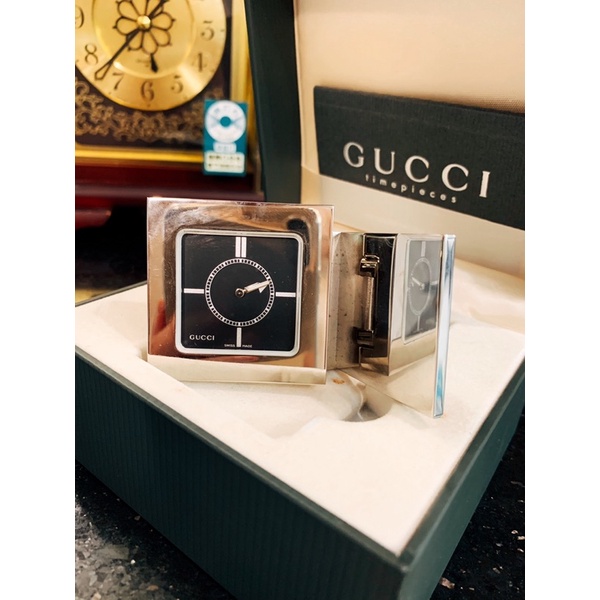 Đồng hồ bàn Guccii Auth Thuỵ Sĩ nguyên hộp sách