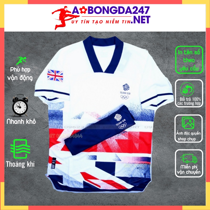 Bộ  Áo Bóng Đá TEAM GB Cao Cấp  2021 , Bộ Áo Đá Banh Chất Liệu Poliste Thấm Hút Mồ Hôi