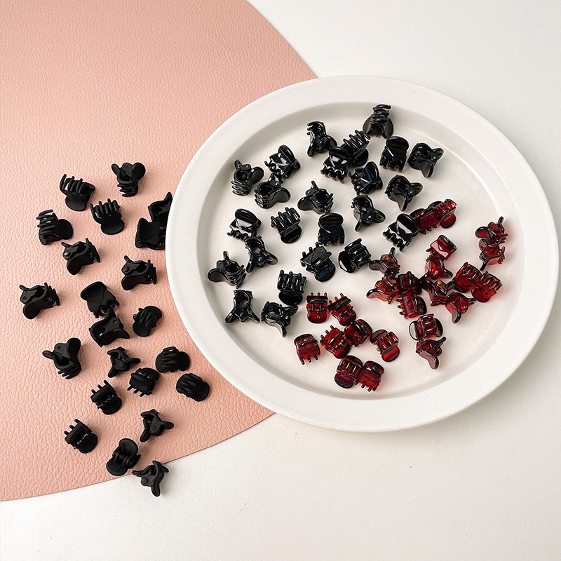 Bộ 12 Kẹp Tóc Hình Hoa Thiết Kế Đơn Giản Thời Trang Hàn Quốc