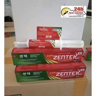 Tuýp gel diệt gián Đức, gián Mỹ chuyên dụng Zentek - Nhập khẩu Hàn Quốc