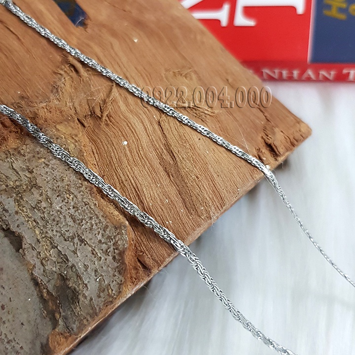 Dây chuyền mặt tròn cẩn đá phù hợp cho nam và nữ MZ1767