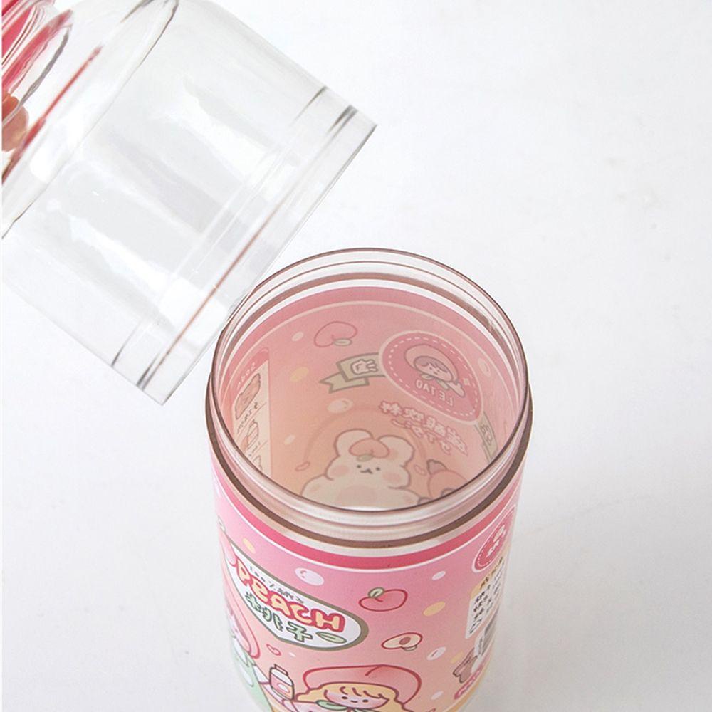 CHOOKEY Hộp Đựng Bút Để Bàn Họa Tiết Hoạt Hình Dễ Thương Giá Đỡ