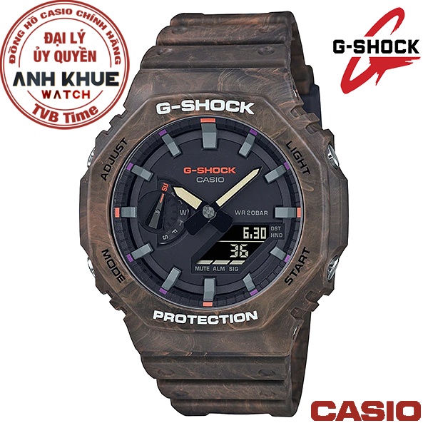 Đồng hồ nam Casio G-Shock chính hãng Anh Khuê GA-2100FR-5ADR (45mm)