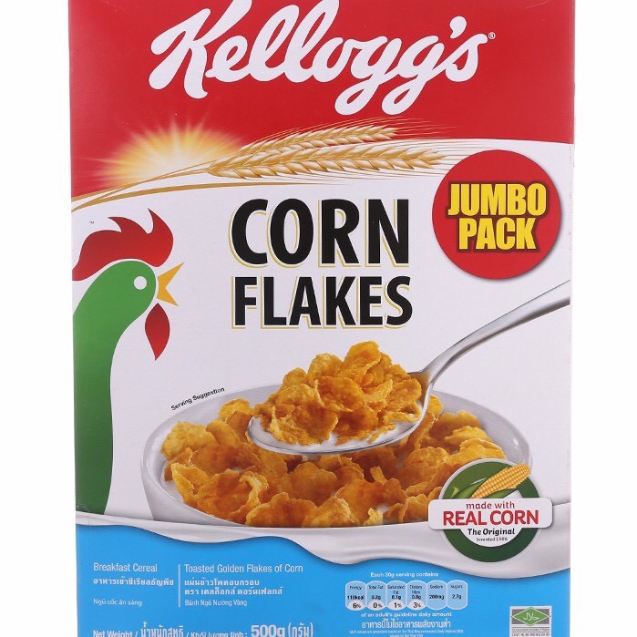 ngũ cốc ăn sáng Corn Flakes 500g (date 2021)