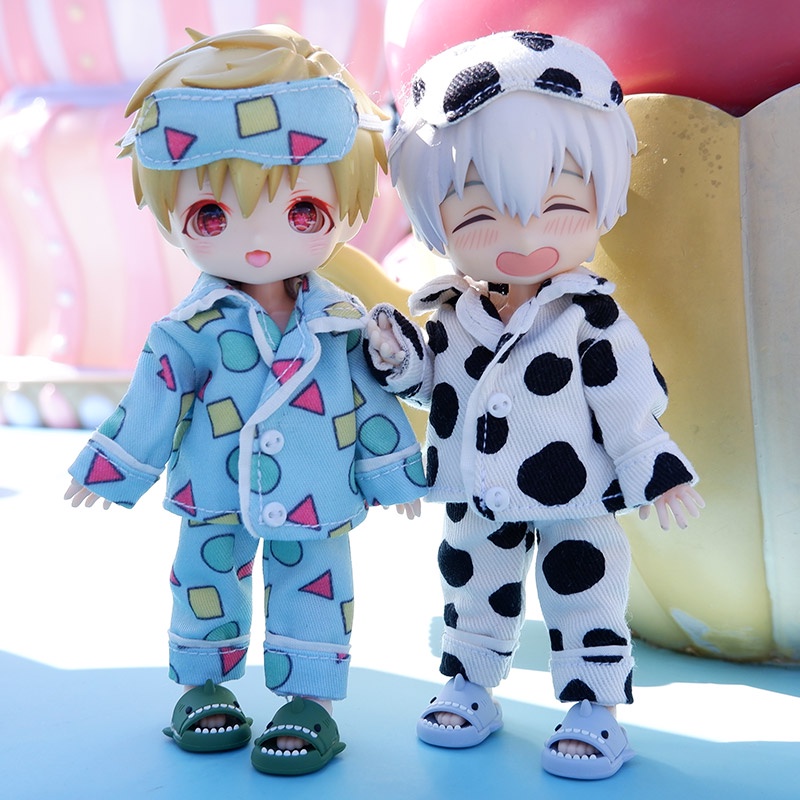 Giày Búp Bê Đồ Chơi Hình Cá Mập BJD ob11 1/12 Cỡ 1/6