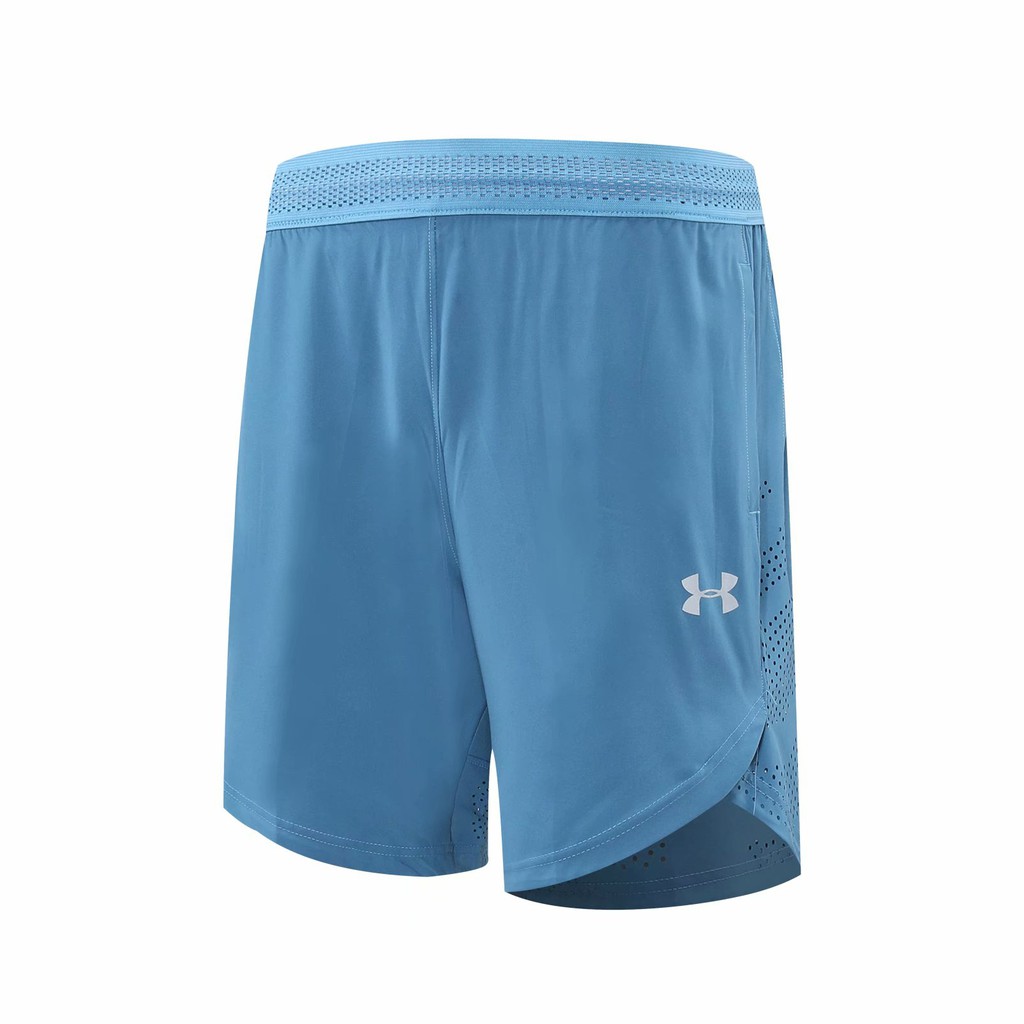 Under Armour UA Quần đùi thể thao nam dệt kim, nhanh khô, thoáng khí, nhẹ và thoải mái