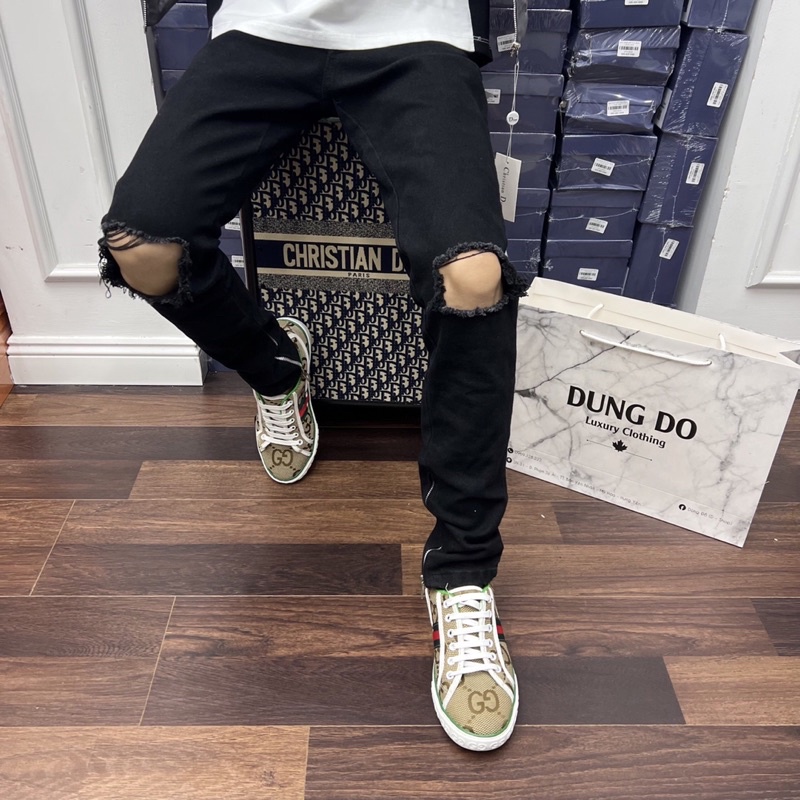 [HOT] Quần jean nam hot new 2022 kiểu dáng độc lạ