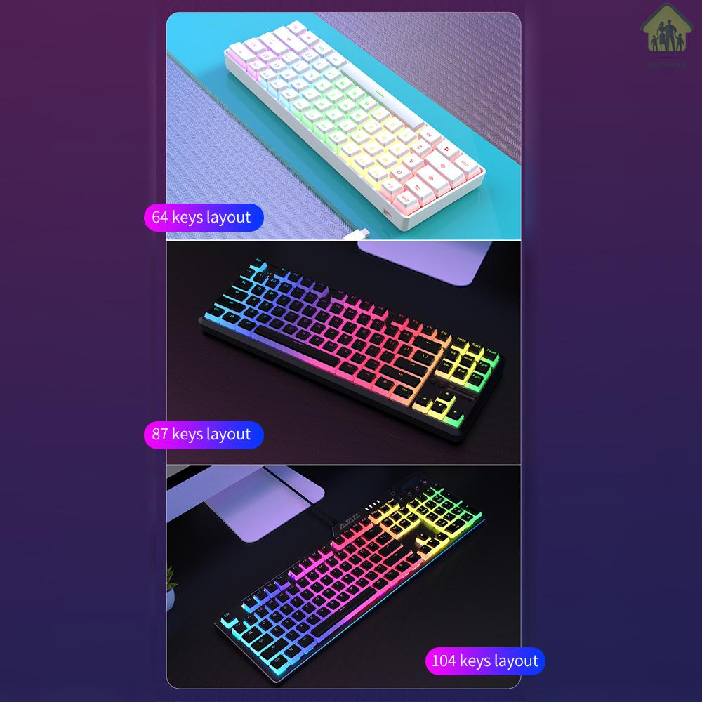 Bộ 108 Phím Pbt Màu Đen Nhám Cho Bàn Phím Cơ