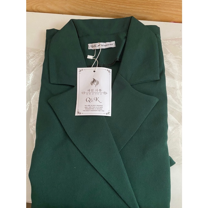 Aó blazer, áo vest 1 lớp chất đẹp mát, phom to chùm mông