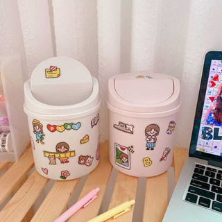 Thùng rác mini để bàn - nắp lật