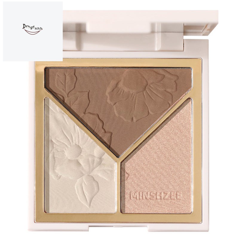 (Hàng Mới Về) Phấn Che Khuyết Điểm Minshzee 01 Làm Sáng Da Lâu Trôi