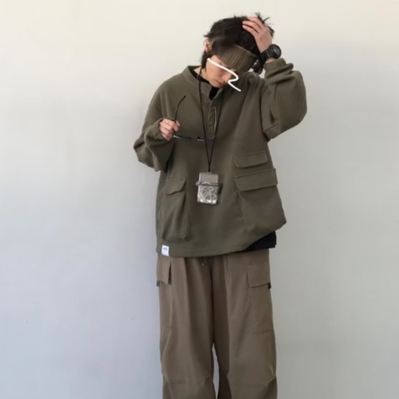 Áo Len Dài Tay Màu Trơn Thời Trang Nam Tính