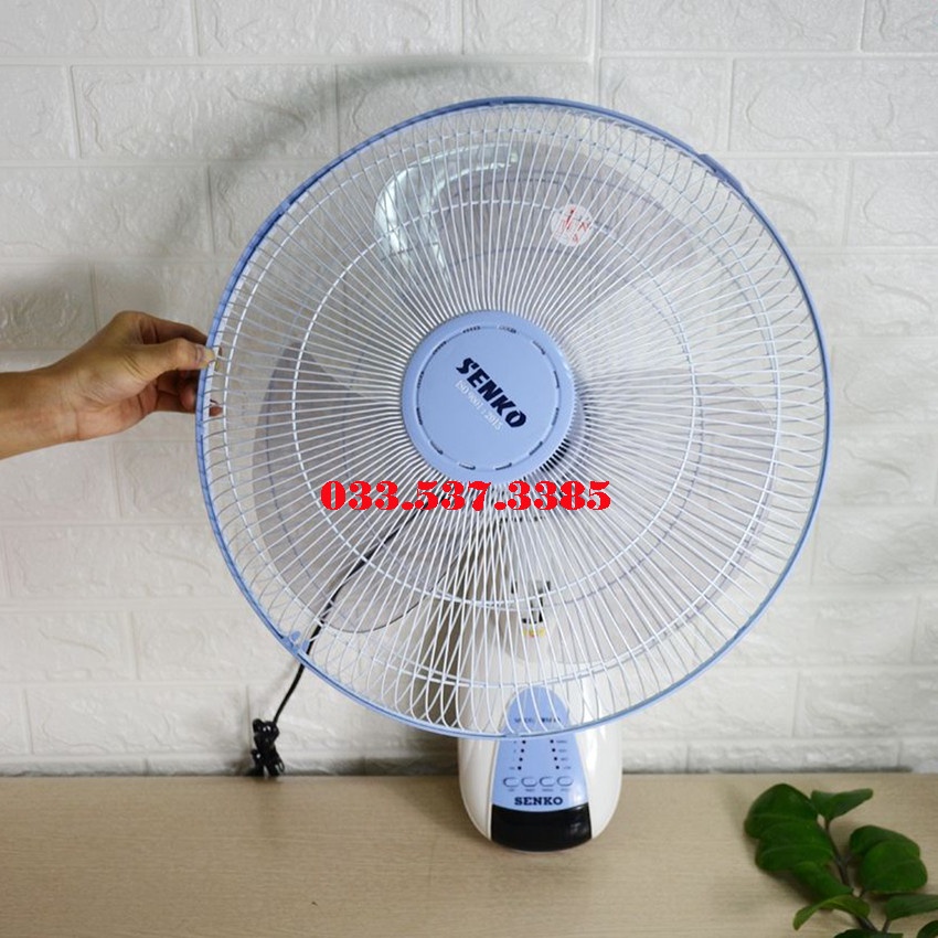 Quạt senko điều khiển từ xa, quạt điện sải cánh 400 SENKO 1628 (3 cánh)