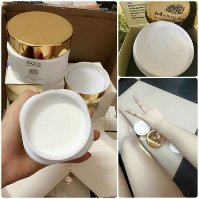 BỘ KEM DƯỠNG TRẮNG DA TOÀN THÂN BODY NGÀY Và  ĐÊM MAGIC SKIN