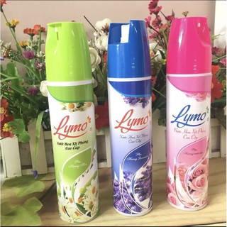 Xịt phòng xịt thơm phòng lymo siêu thơm dung tích 350ml