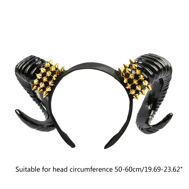 Cài Tóc Hình Chiếc Sừng Phong Cách Retro Cho Tiệc Hóa Trang