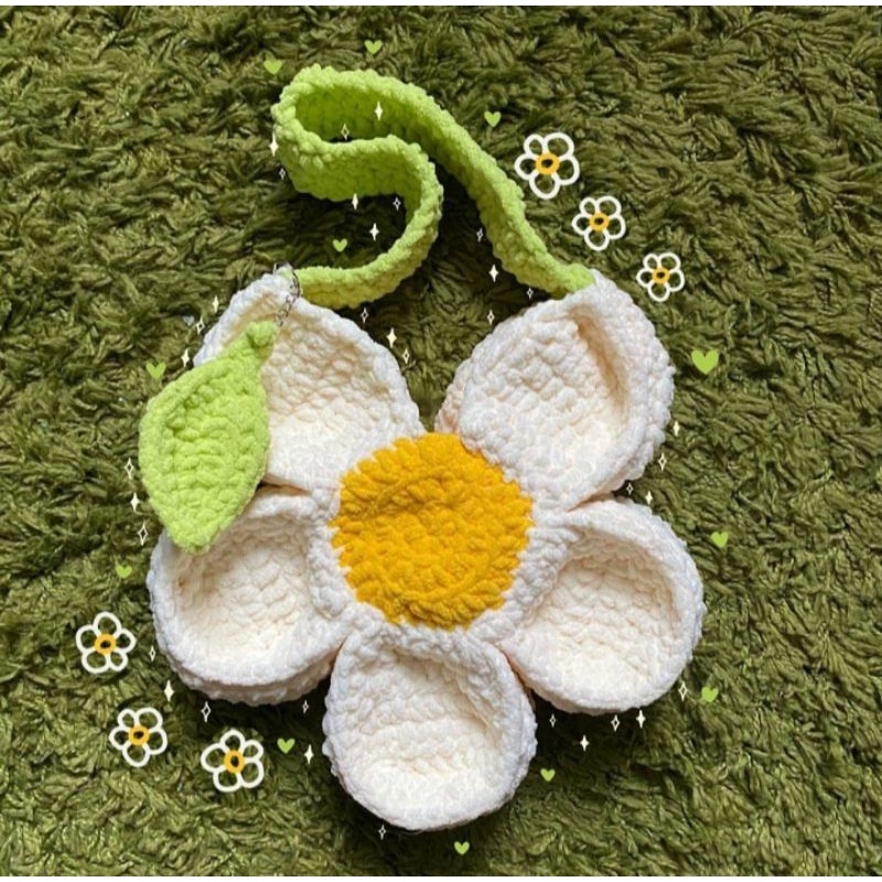 TÚI LEN BLOOM FLOWER BAG