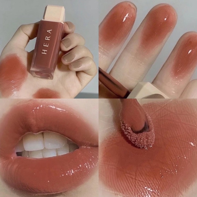 Son HERA sensual spicy nude gloss màu 382, 422, 462