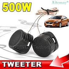 2 Chiếc Loa Tweeter Siêu Công Suất 500W Loa Vòm Cho Âm Thanh Xe Hơi