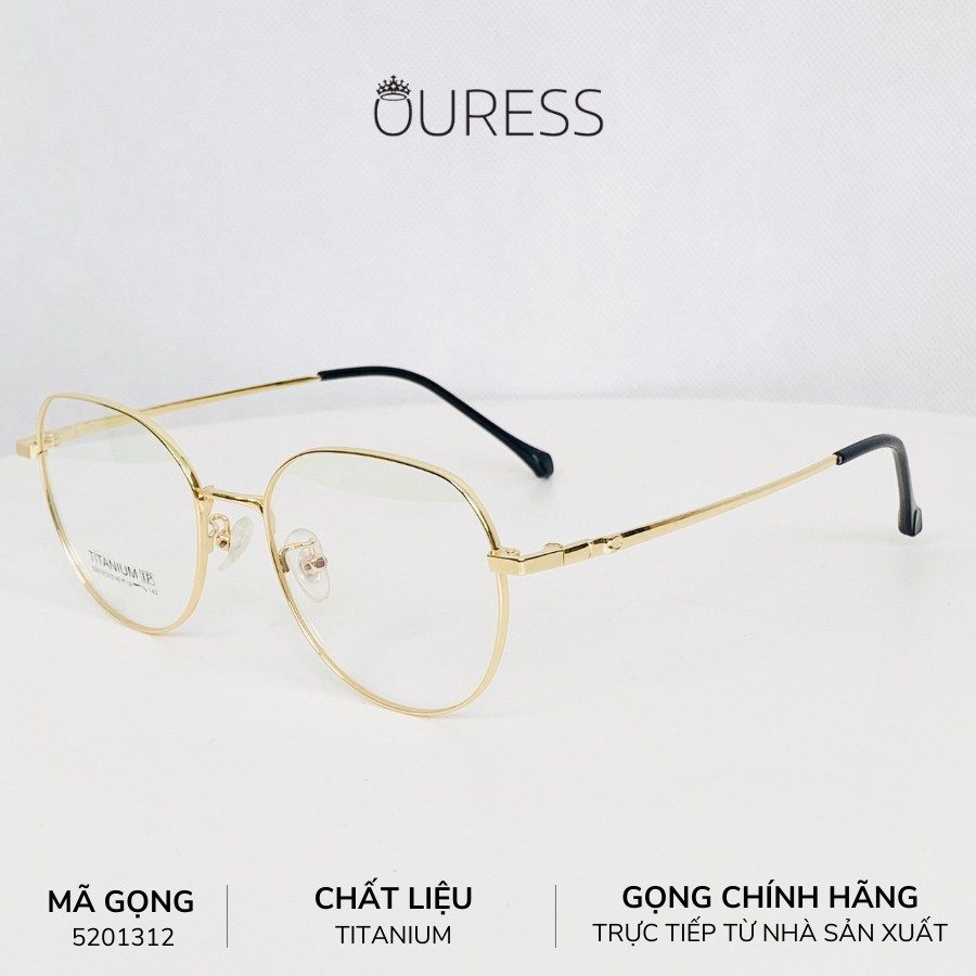 Gọng kính Ovan Titanium Ouress 5201312 Bền Đẹp Trendy