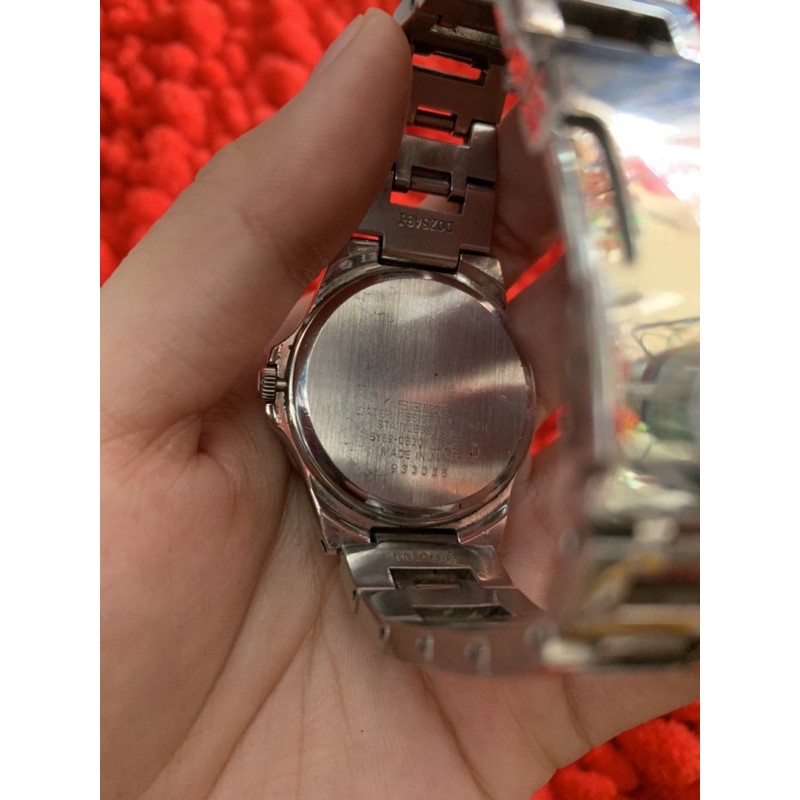 Đồng hồ nữ Seiko Ik mặt số xanh lá hàng si