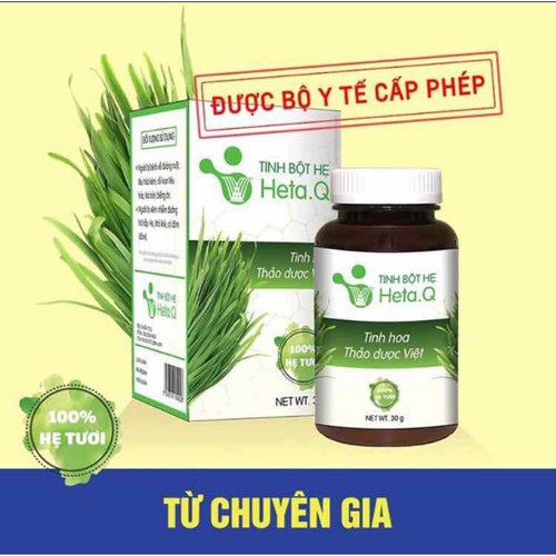 ( Khỏi táo bón - 100% CHÍNH HÃNG ) Tinh Bột Hẹ Heta.Q - Hỗ trợ điều trị táo bón, biếng ăn ở trẻ nhỏ