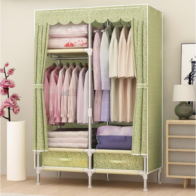 Tủ quần áo Tủ Vải Khung Thép Ngăn Kéo Cao Cấp Đựng Quần Áo Siêu Bền