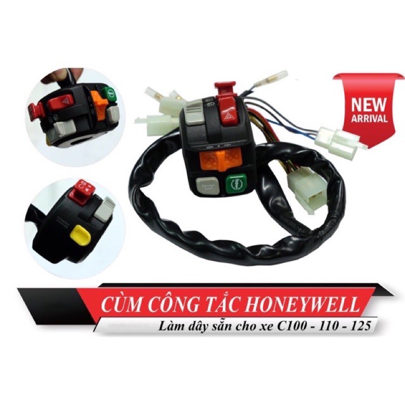 Cùm công tắc honeywell