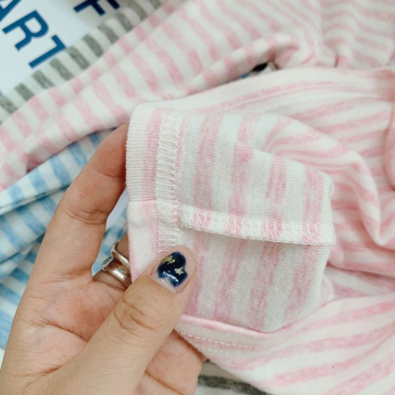 Bộ dài tay cotton xuất Nhật mềm đẹp cho bé trai, bé gái