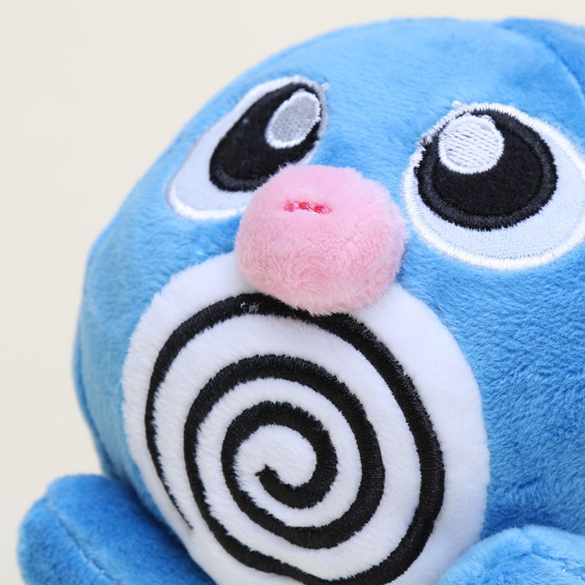 Đồ chơi thú nhồi bông hình Poliwag 10cm xinh xắn Poliwag plush toy Blue plush pendant