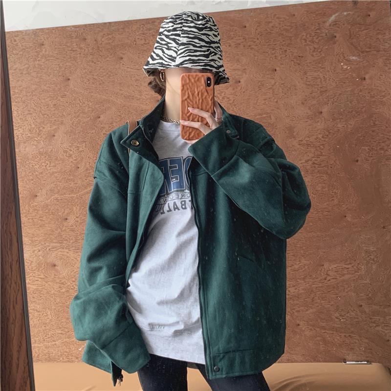 [Spot] Korean version of loose flight jacket