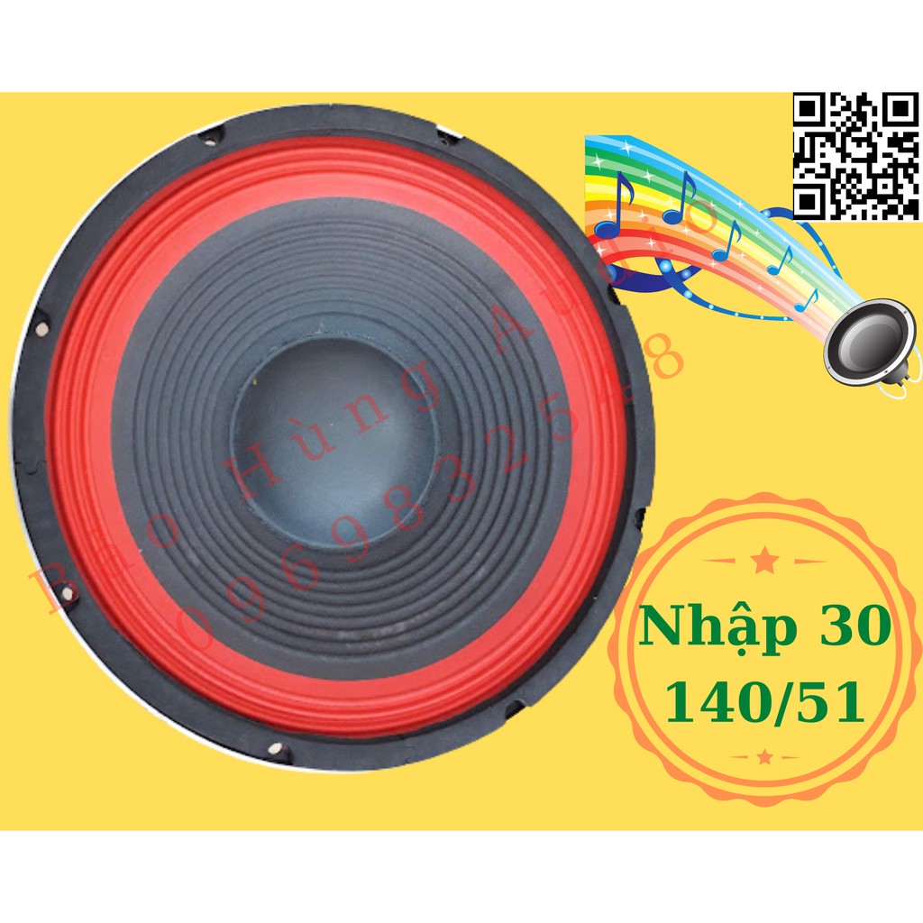 Củ loa bass 3 tấc xương nhôm nhập từ 140 coil 51 chuyên lắp các loại loa full và loa kẹo kéo.