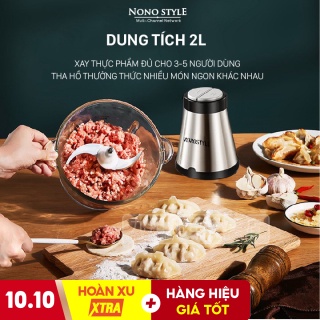 Máy Xay Thịt Đa Năng - Cối Xay Thịt Thuỷ Tinh Cầm Tay