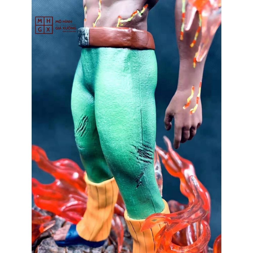 Mô hình Naruto Thầy Might Guy  Bát Môn Độn Giáp cao 29cm có led ở mắt siêu đẹp , figure mô hình naruto