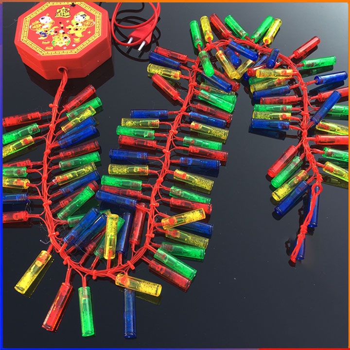 Dây đèn led pháo tép có đèn chớp trang trí ngày Tết